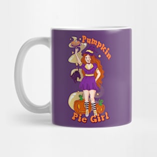 Pumpkin Pie Girl Mug